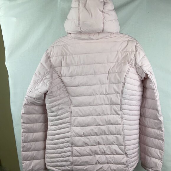 Nautica Light Pink Packable Puffer Jacket (Women’s Large) with Storage Bag - Picture 9 of 10
